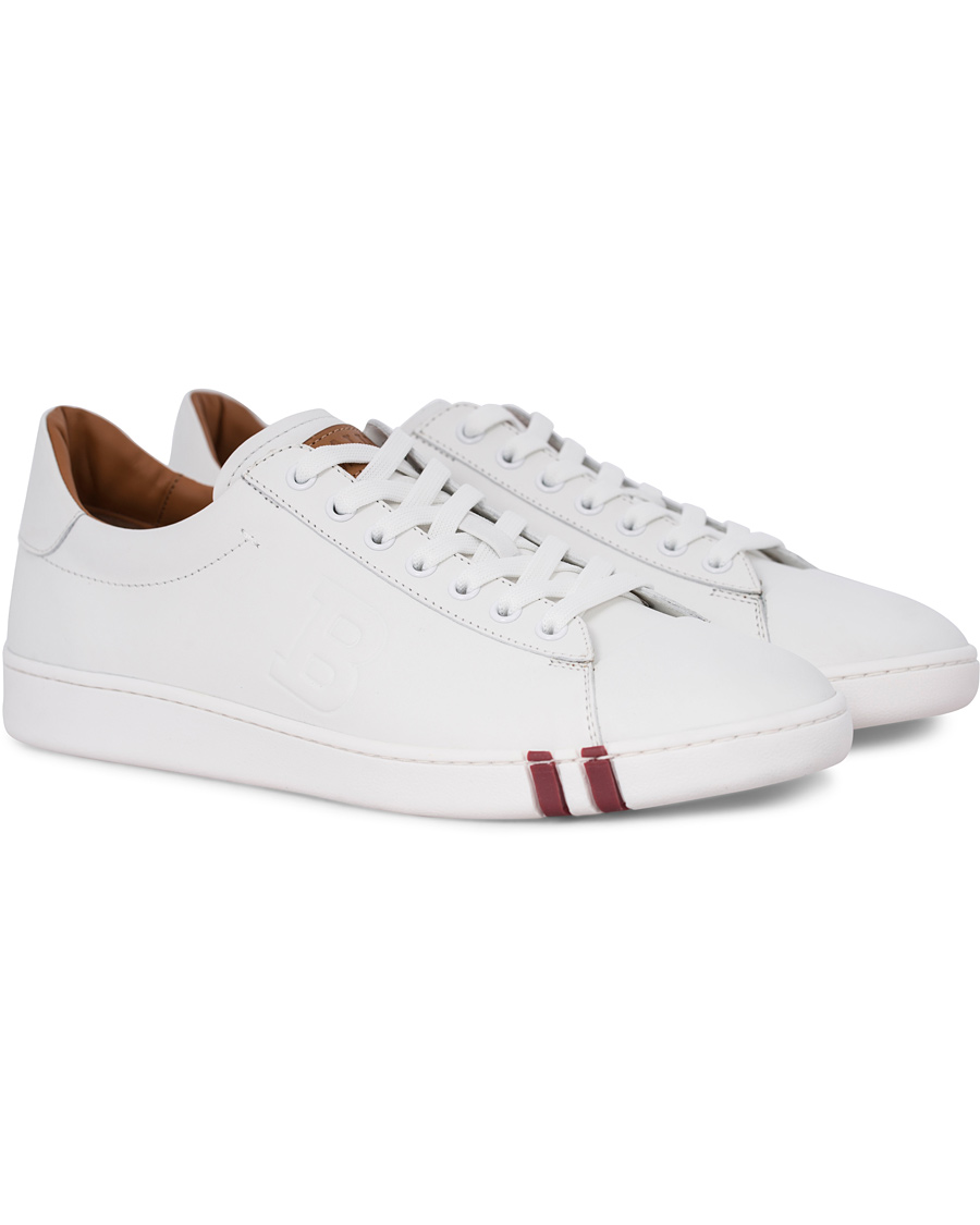 Hombres | Bally Asher Sneaker White Calf | Bally | Asher Sneaker White Calf