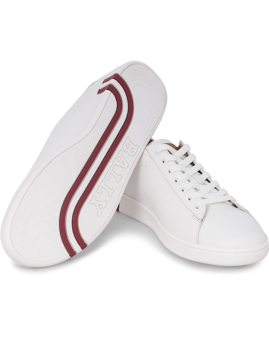 Hombres | Bally Asher Sneaker White Calf | Bally | Asher Sneaker White Calf