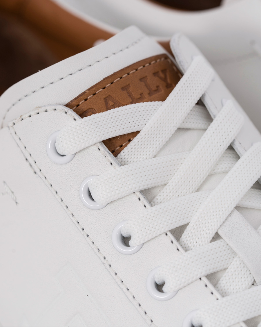 Hombres | Bally Asher Sneaker White Calf | Bally | Asher Sneaker White Calf