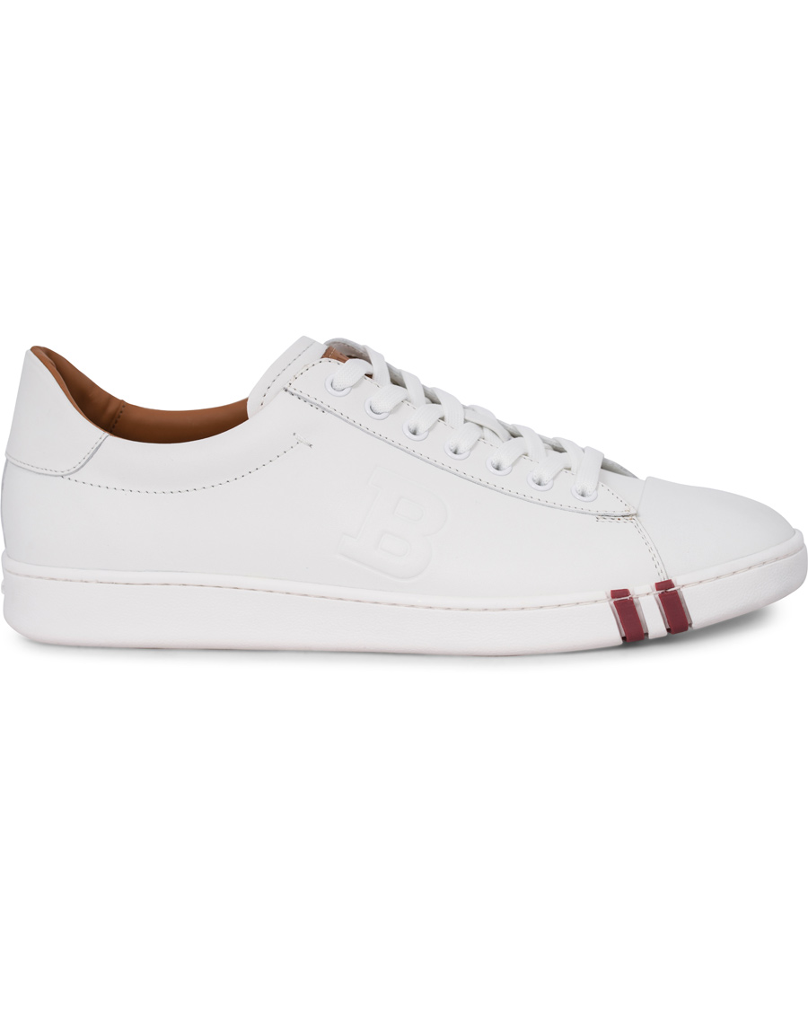 Hombres | Bally Asher Sneaker White Calf | Bally | Asher Sneaker White Calf