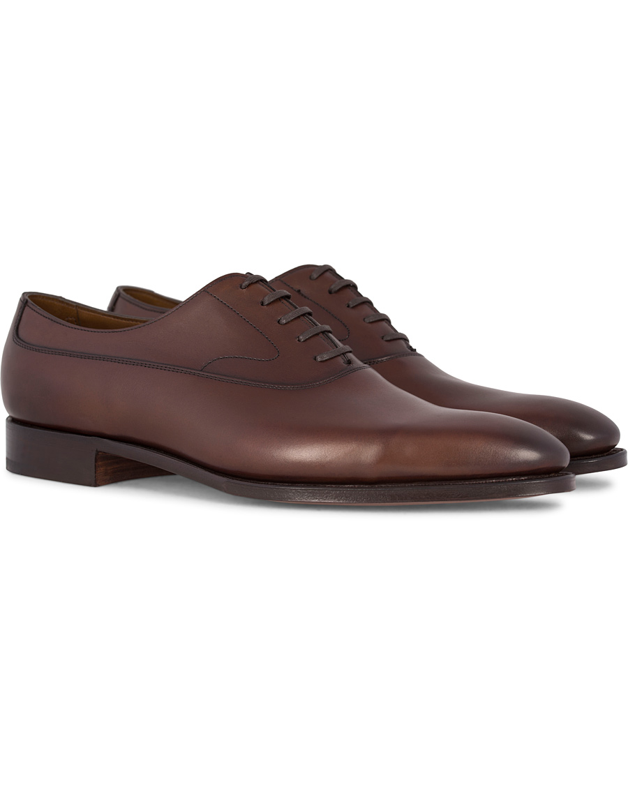 Hombres | Edward Green Curzon Oxford Dark Brown Calf | Edward Green | Curzon Oxford Dark Brown Calf
