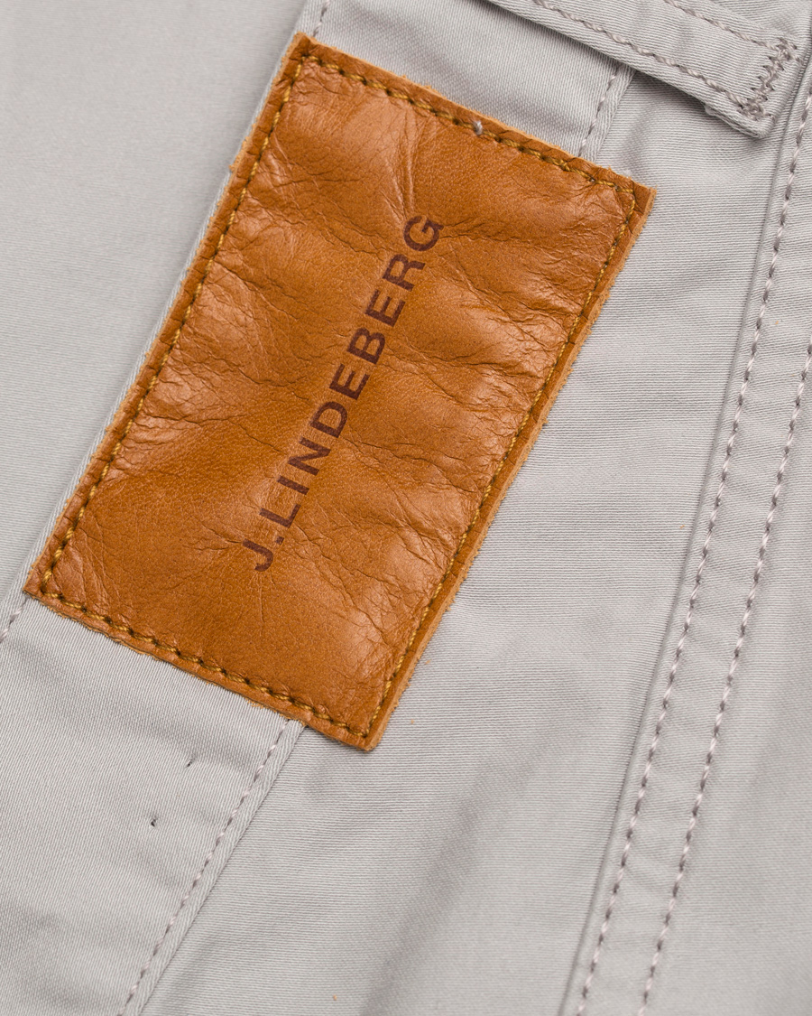 Hombres | Pantalones | J.Lindeberg | Jay Satin Jeans Ash