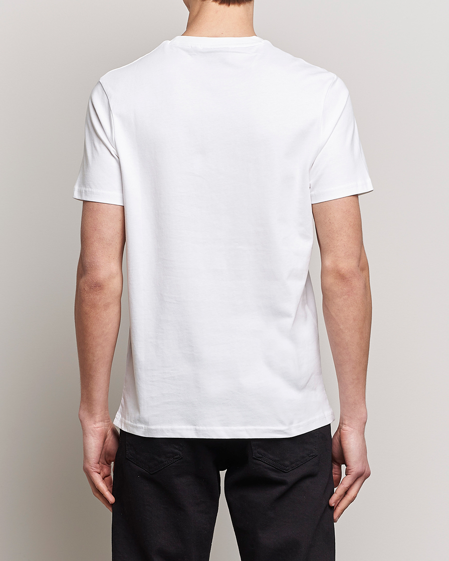 Hombres | Camisetas | Lyle & Scott | Crew Neck Organic Cotton T-Shirt White