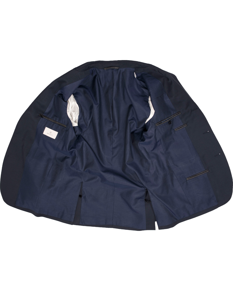 Hombres | Blazers | GANT Diamond G | Travel Suit Blazer Ink