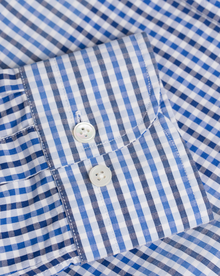 Hombres | Camisas | GANT Diamond G | Check Block Fitted Body Shirt Yale Blue