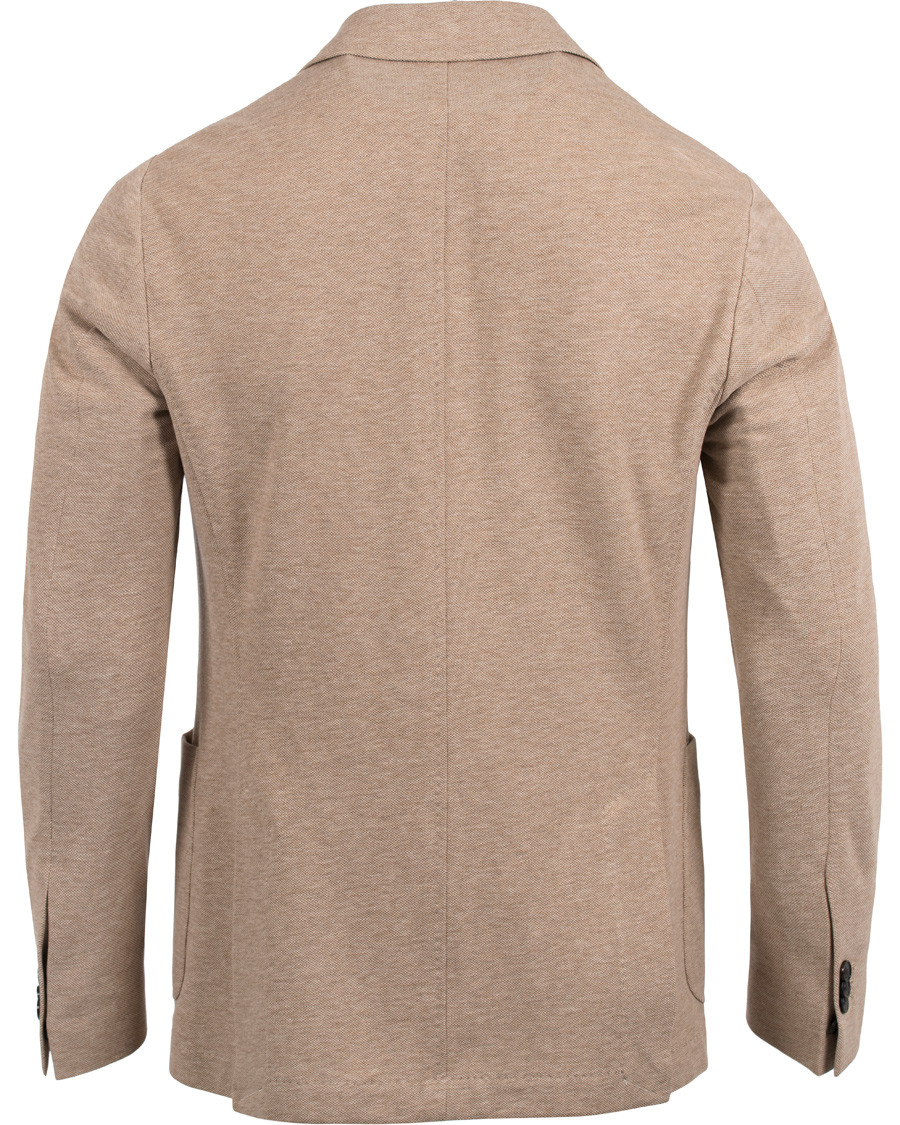 Hombres | Blazers | GANT | The Jersey Weekender Fit Blazer Dark Khaki