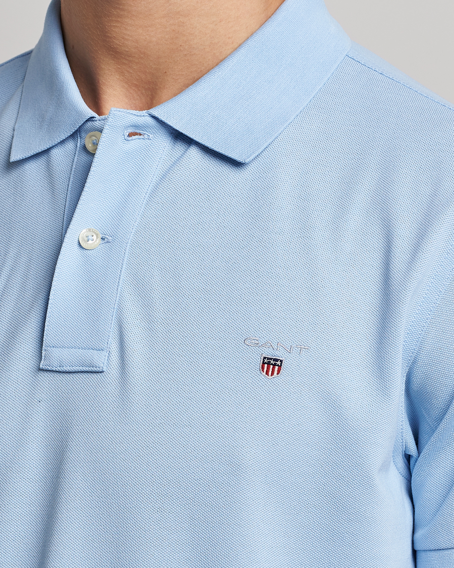 Hombres | Polos | GANT | The Original Polo Capri Blue
