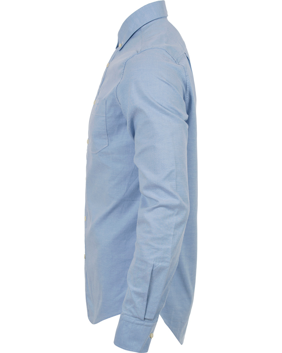 Hombres | Camisas | GANT | Stretch Oxford Fitted Body Shirt Sky Blue
