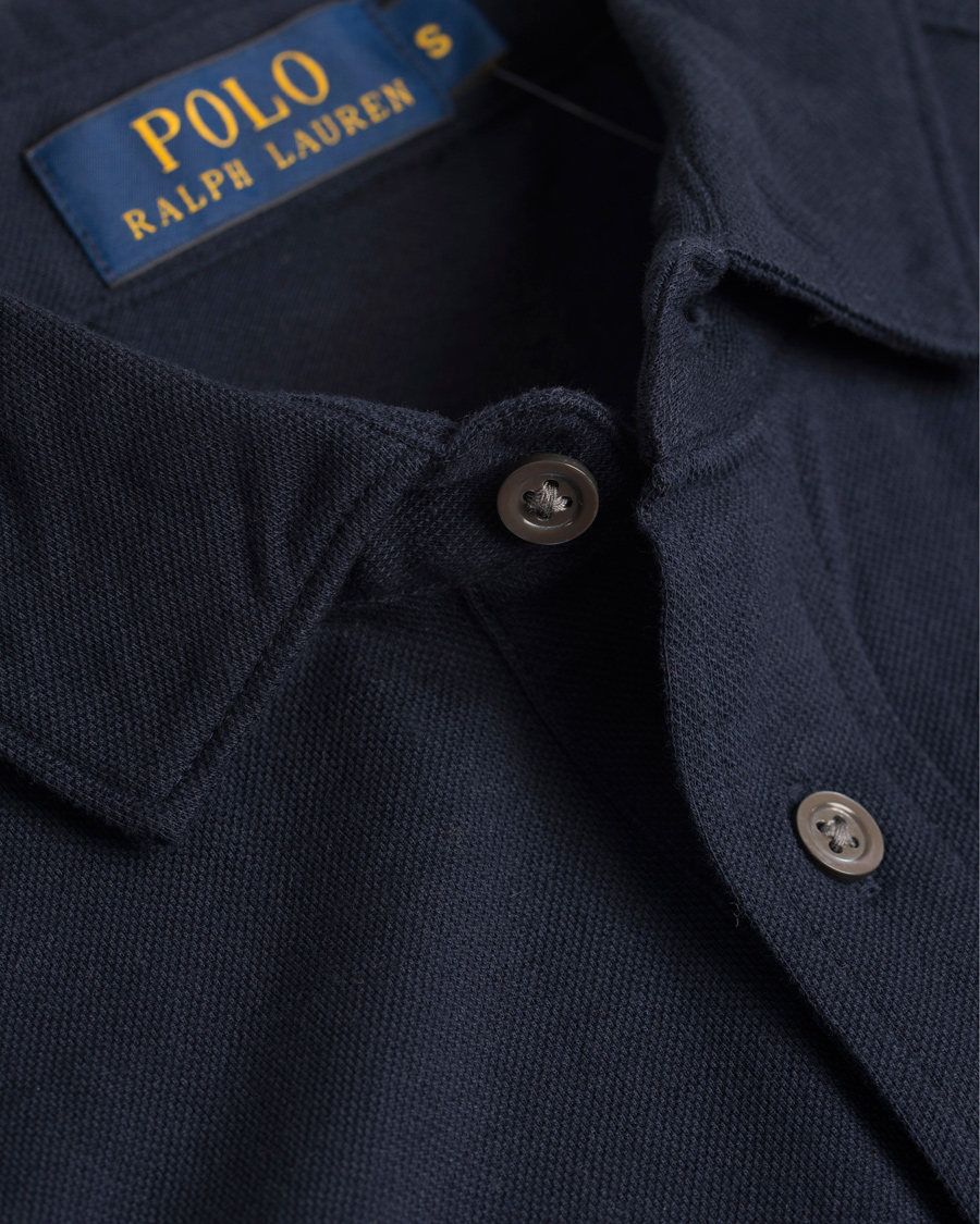 Hombres | Jerséis y prendas de punto | Polo Ralph Lauren | Moto Military Shirt Sweater Aviator Navy