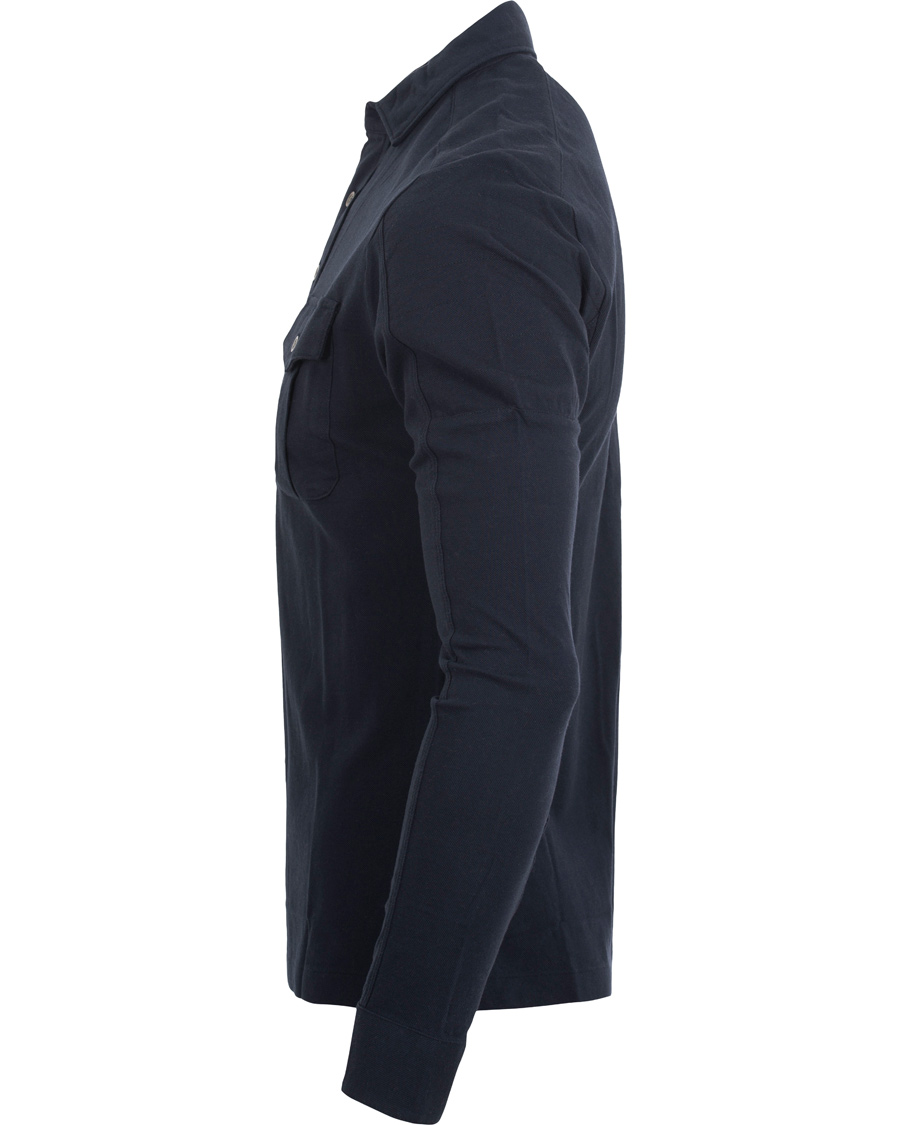 Hombres | Jerséis y prendas de punto | Polo Ralph Lauren | Moto Military Shirt Sweater Aviator Navy