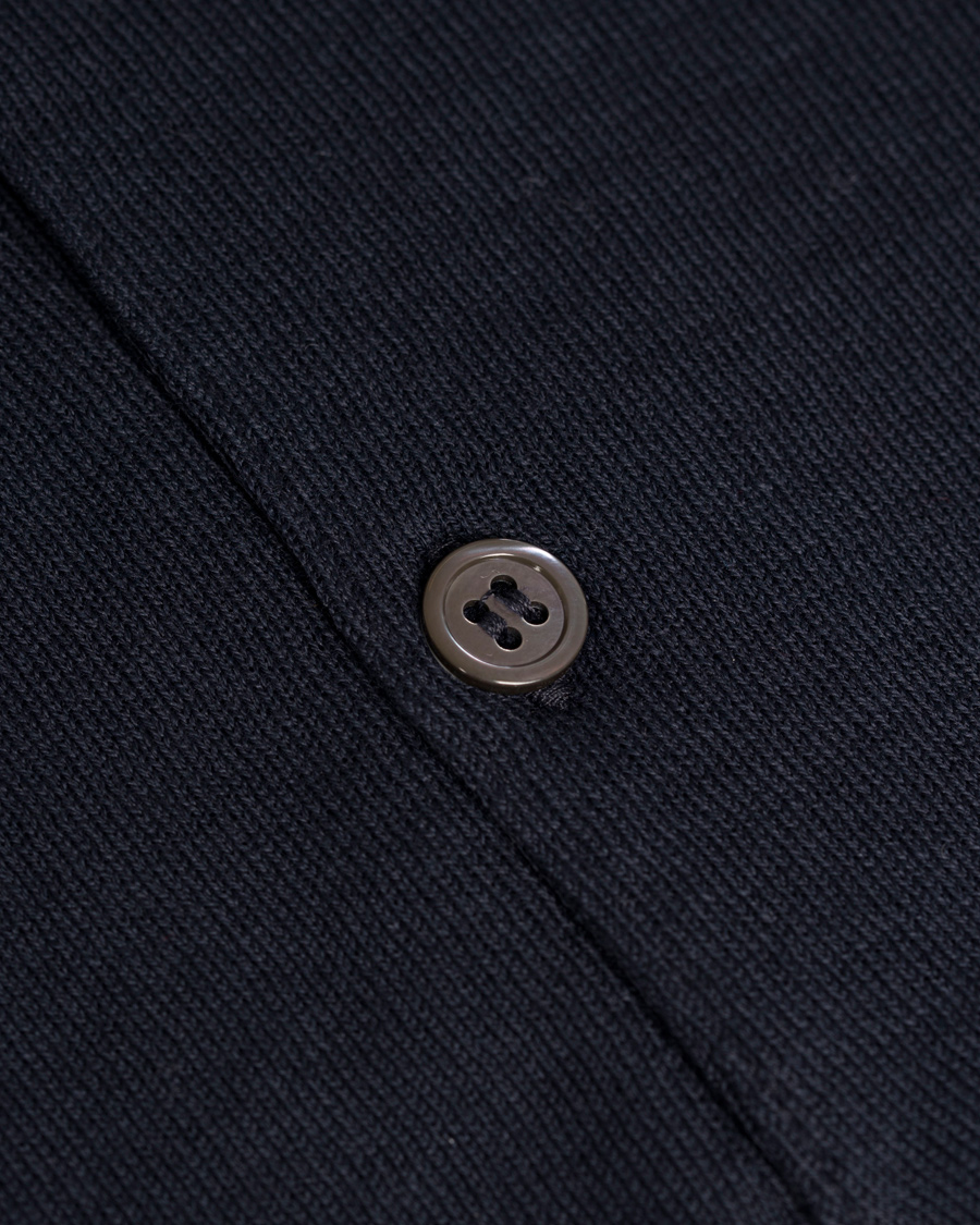 Hombres | Polos | John Smedley | Adrian Slim Fit Sea Island Polo Navy