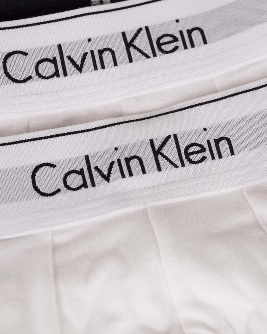 Hombres | Ropa interior y calcetines | Calvin Klein | Modern Cotton Stretch Trunk 2-Pack White
