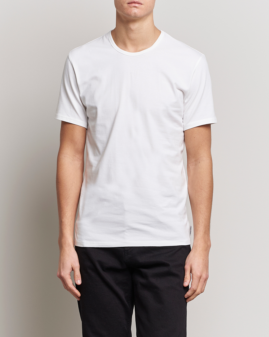Hombres | Camisetas | Calvin Klein | Cotton Crew Neck Tee 2- Pack White