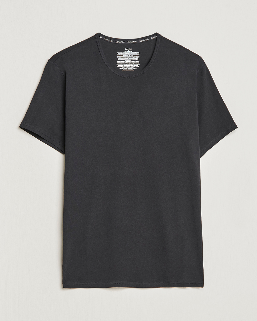 Hombres | Camisetas | Calvin Klein | Cotton Crew Neck Tee 2- Pack Black