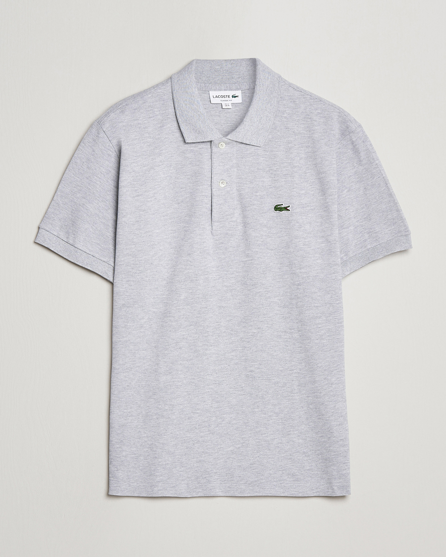 Hombres | Polos | Lacoste | Original Polo Piké Silver Chine