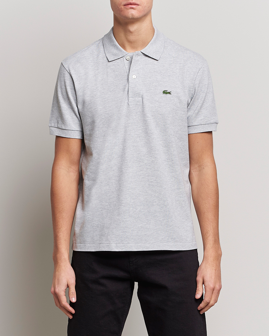 Hombres | Polos | Lacoste | Original Polo Piké Silver Chine
