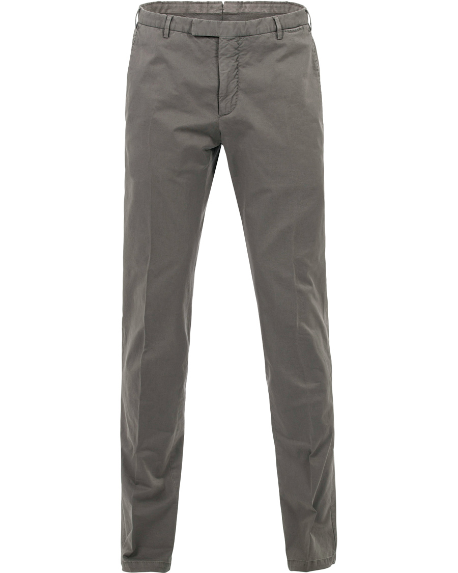 Hombres | Trajes | Boglioli | Coat Patch Pocket Cotton/Linen Suit Light Grey