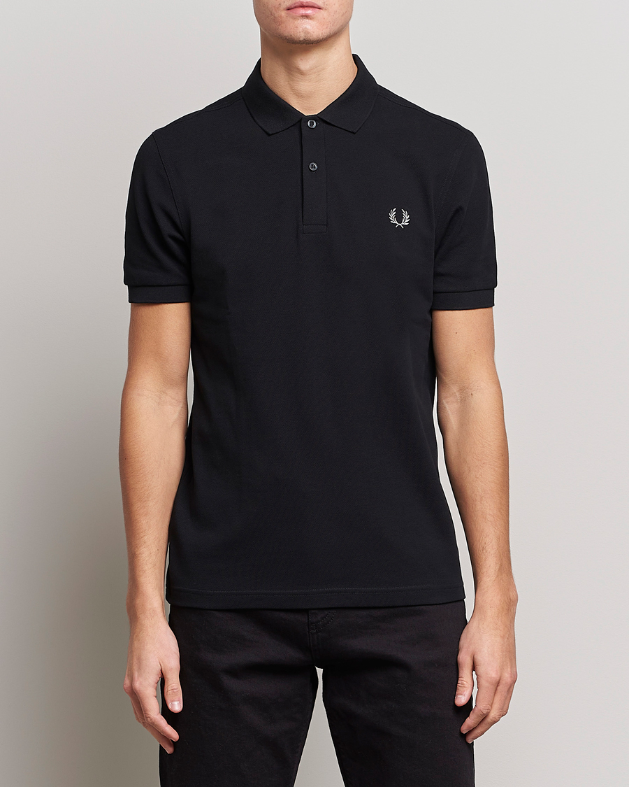 Hombres | Polos | Fred Perry | Plain Polo Black
