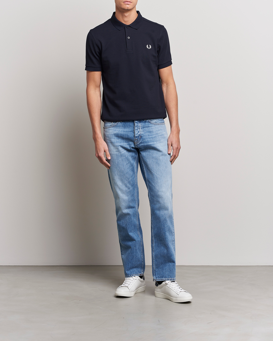 Hombres | Polos | Fred Perry | Plain Polo Navy