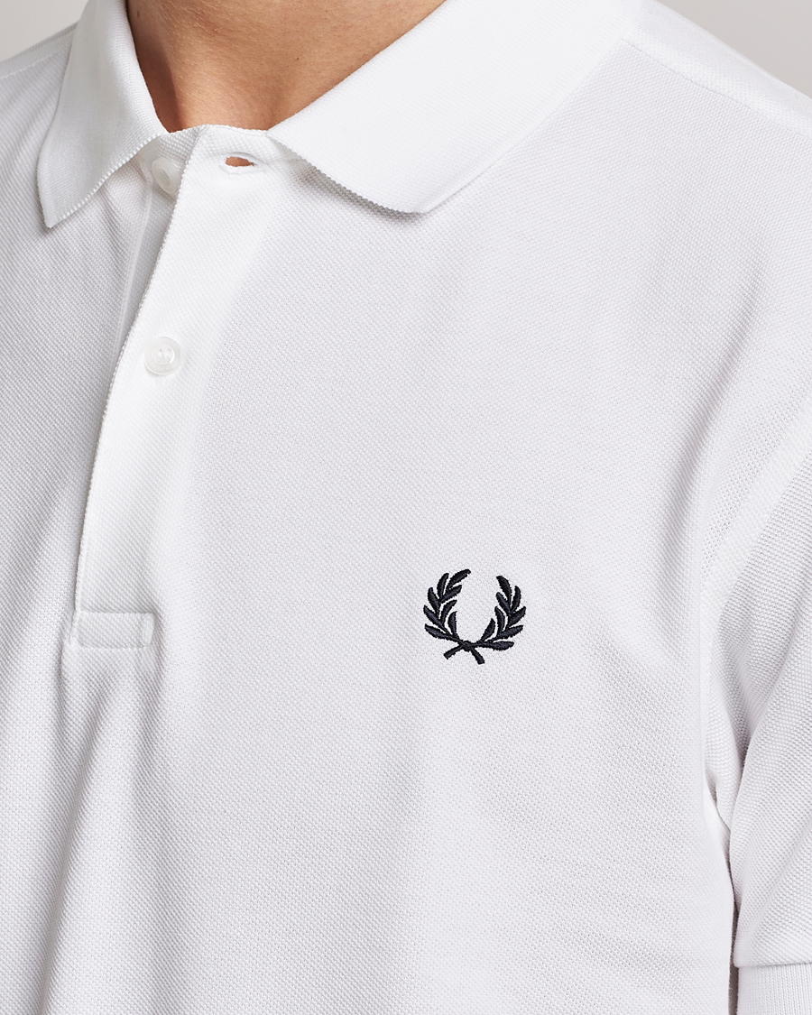 Hombres | Polos | Fred Perry | Plain Polo White