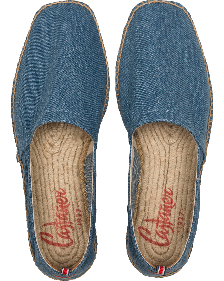 Hombres | Castañer Pablo Denim Espadrilles Jeans Azul | Castañer | Pablo Denim Espadrilles Jeans Azul