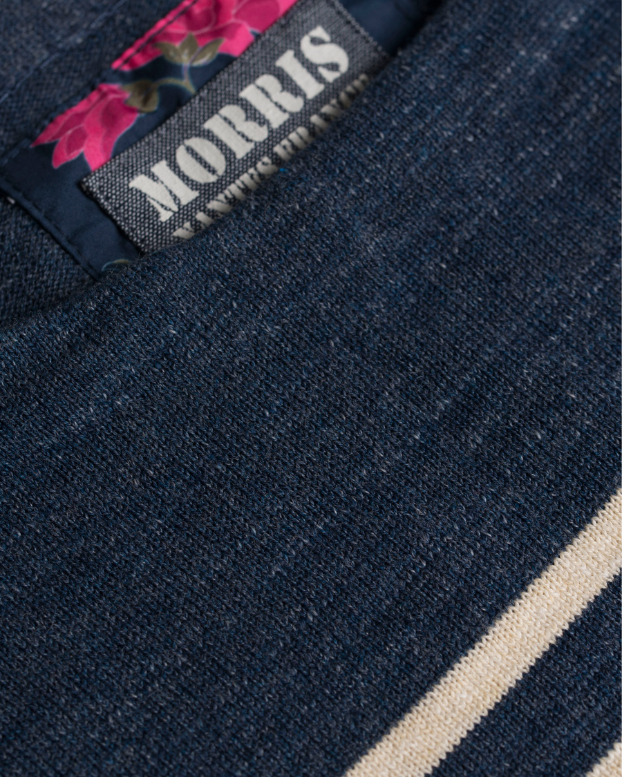 Hombres | Jerséis y prendas de punto | Morris | Nantes Stripe Knit Blue