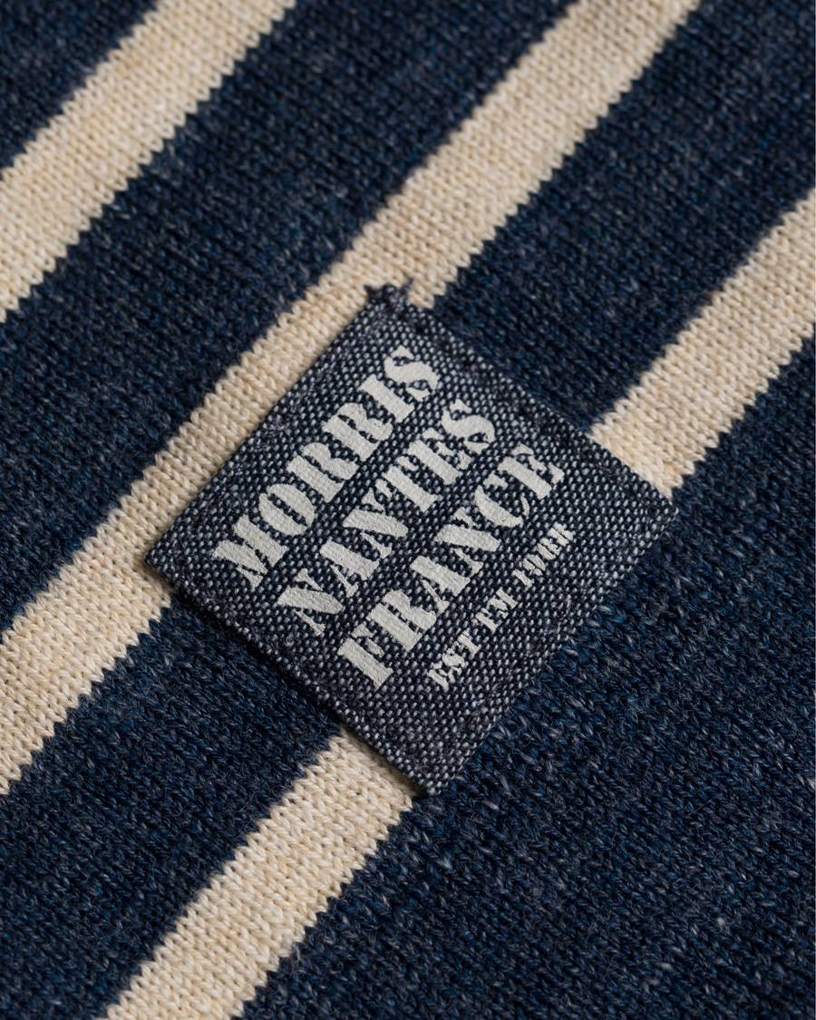 Hombres | Jerséis y prendas de punto | Morris | Nantes Stripe Knit Blue