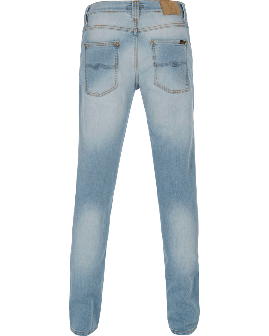Hombres | Vaqueros | Nudie Jeans | Lean Dean Organic Slim Fit Stretch Jeans Cirrus Sky