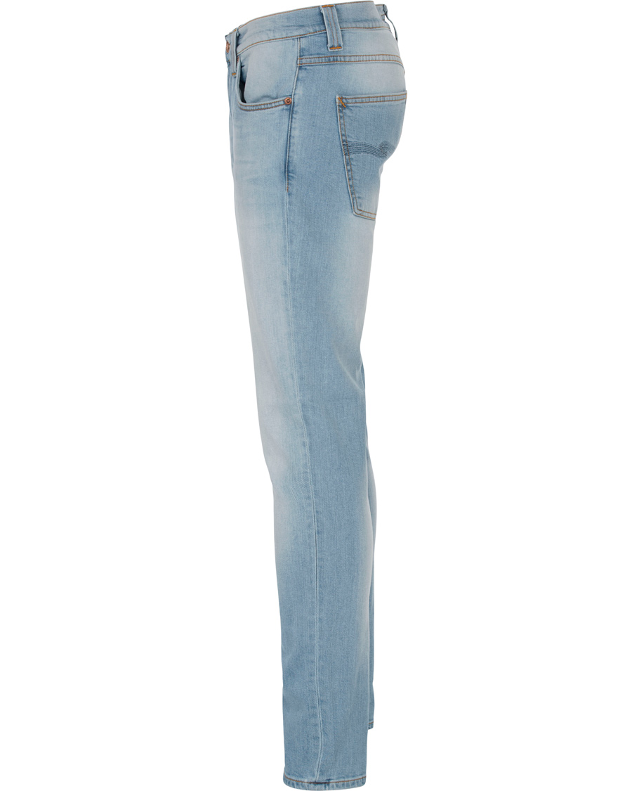 Hombres | Vaqueros | Nudie Jeans | Lean Dean Organic Slim Fit Stretch Jeans Cirrus Sky