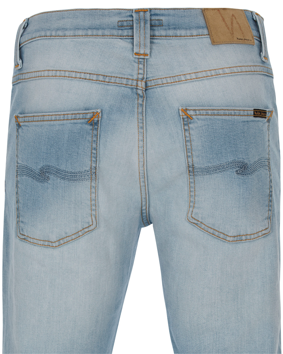 Hombres | Vaqueros | Nudie Jeans | Lean Dean Organic Slim Fit Stretch Jeans Cirrus Sky