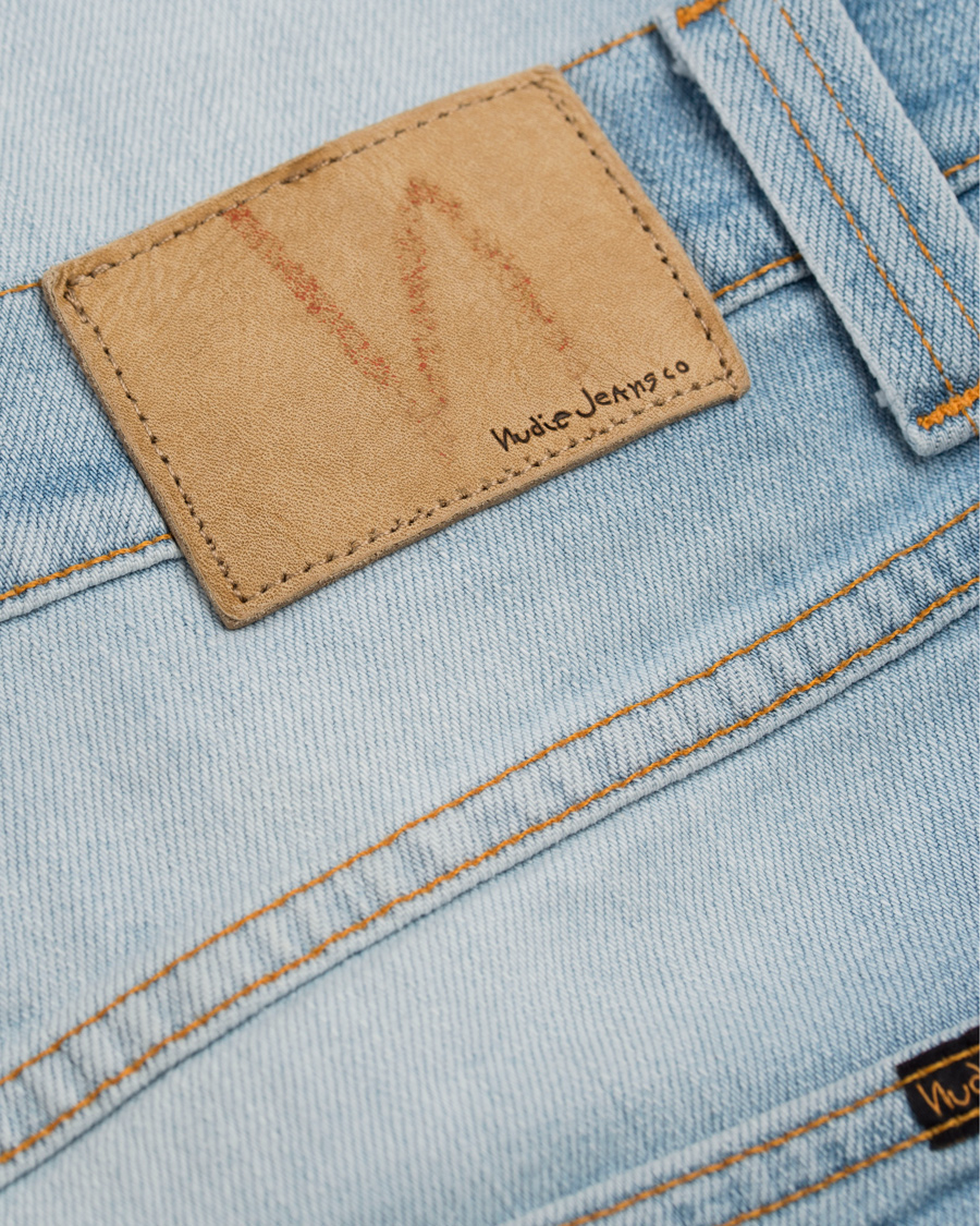 Hombres | Vaqueros | Nudie Jeans | Lean Dean Organic Slim Fit Stretch Jeans Cirrus Sky