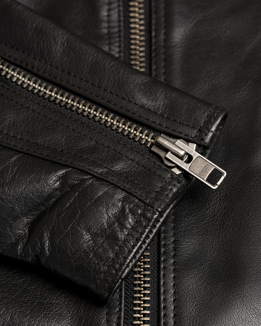 Hombres | Abrigos y chaquetas | Nudie Jeans | Ziggy Punk Leather Jacket Black