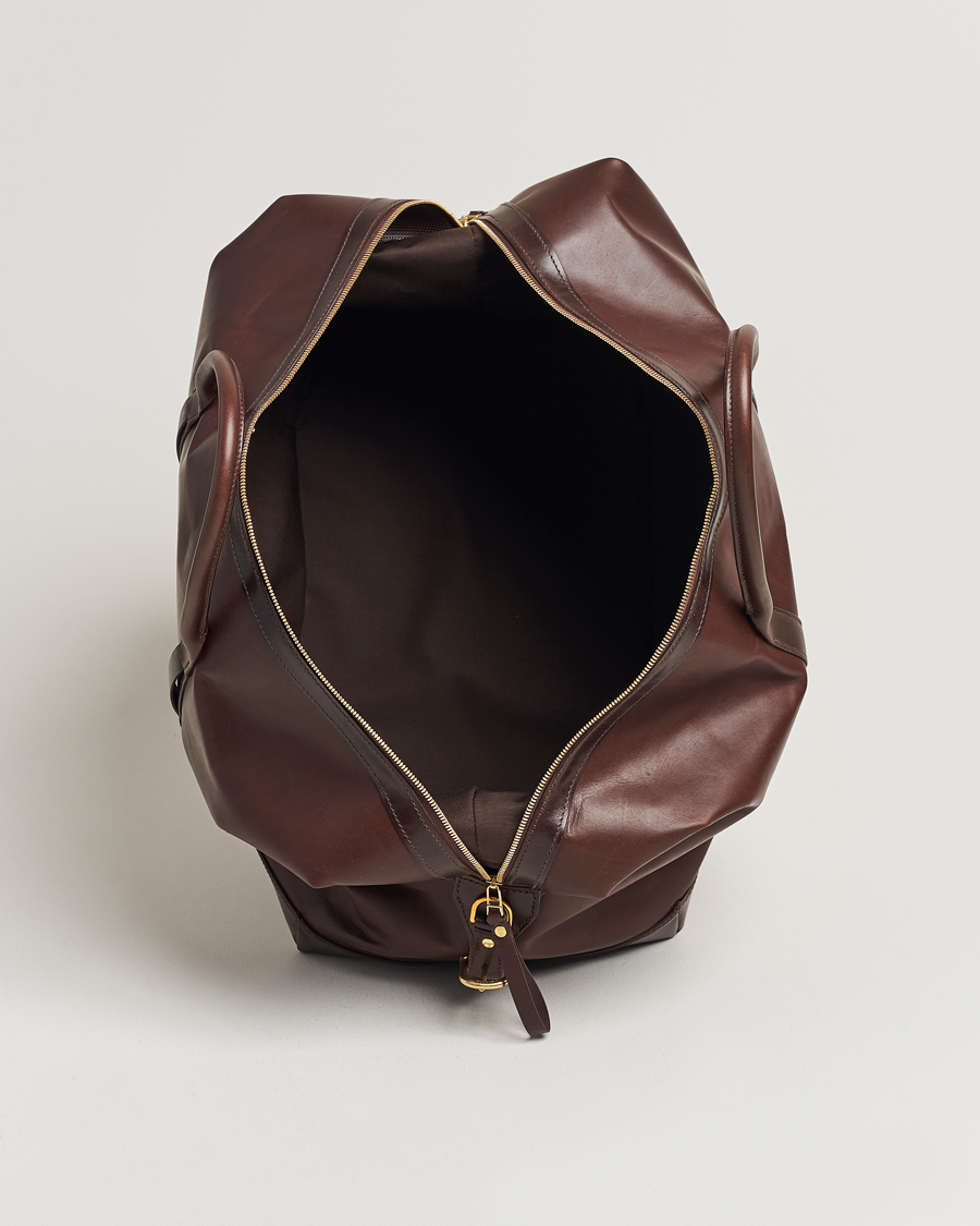 Hombres | Bolsos | Tärnsjö Garveri | TG1873 Weekender Large Dark Brown