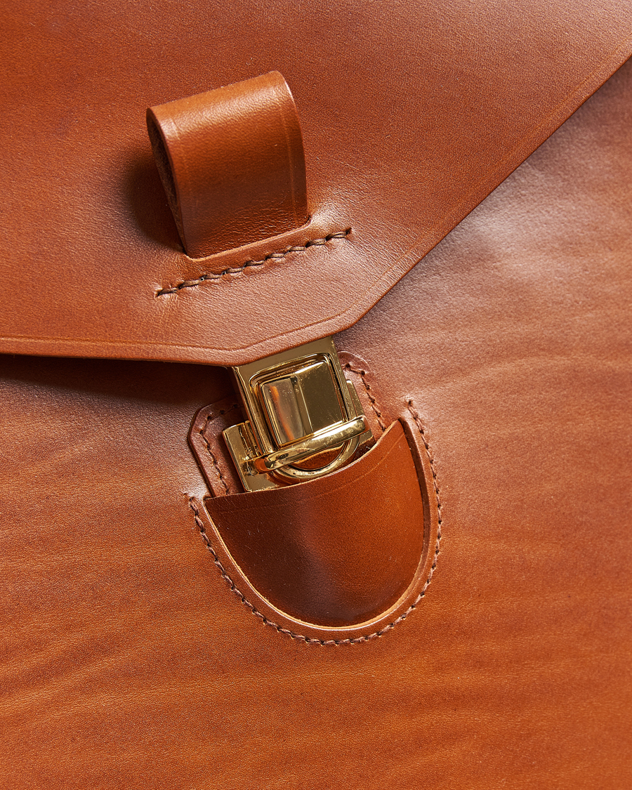 Hombres | Bolsos | Tärnsjö Garveri | TG1873 Briefcase Cognac