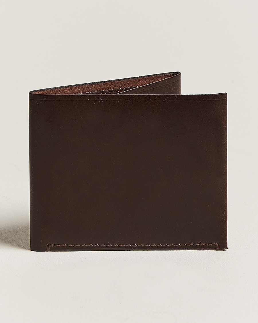 Hombres | Billeteras | Tärnsjö Garveri | TG1873 Billfold Dark Brown