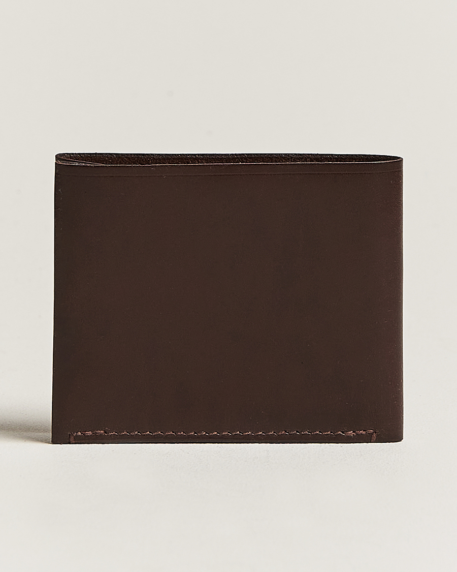 Hombres | Billeteras | Tärnsjö Garveri | TG1873 Billfold Dark Brown