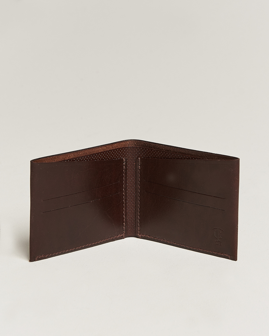 Hombres | Billeteras | Tärnsjö Garveri | TG1873 Billfold Dark Brown