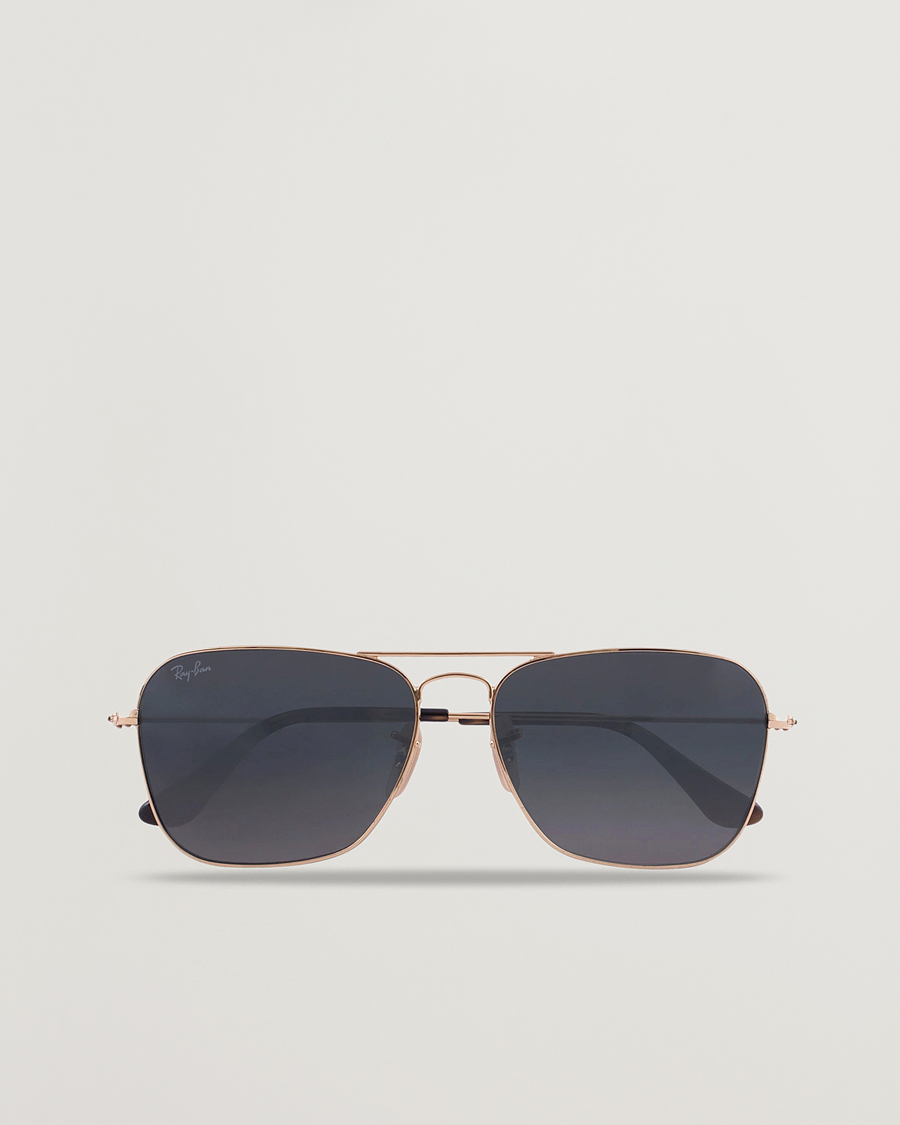 Hombres | Gafas de sol | Ray-Ban | 0RB3136 Caravan Sunglasses Gold/Grey