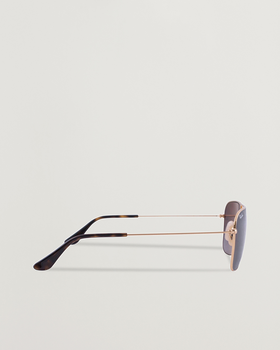 Hombres | Gafas de sol | Ray-Ban | 0RB3136 Caravan Sunglasses Gold/Grey