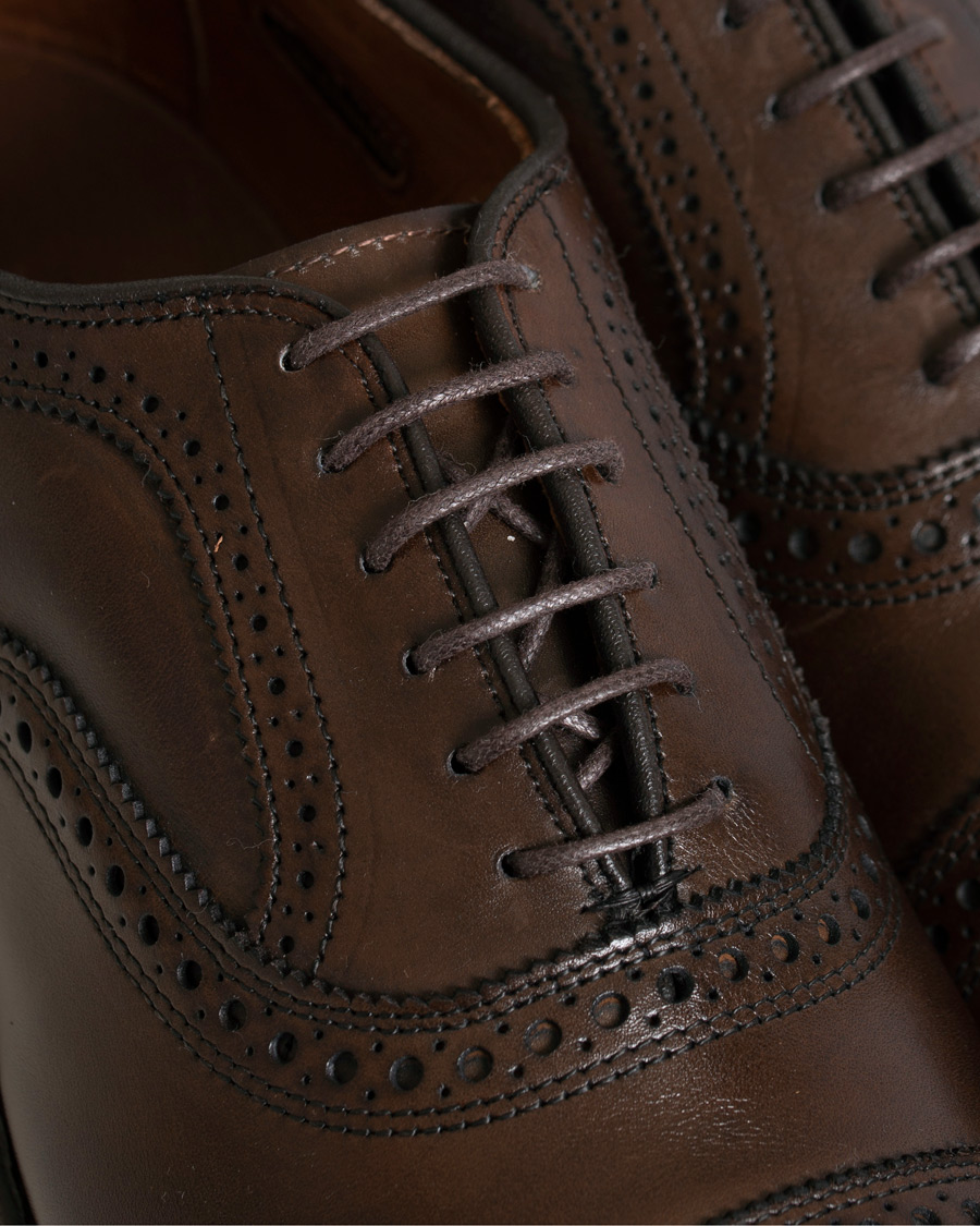 Hombres | Allen Edmonds Strand Brogue Dark Brown Calf | Allen Edmonds | Strand Brogue Dark Brown Calf