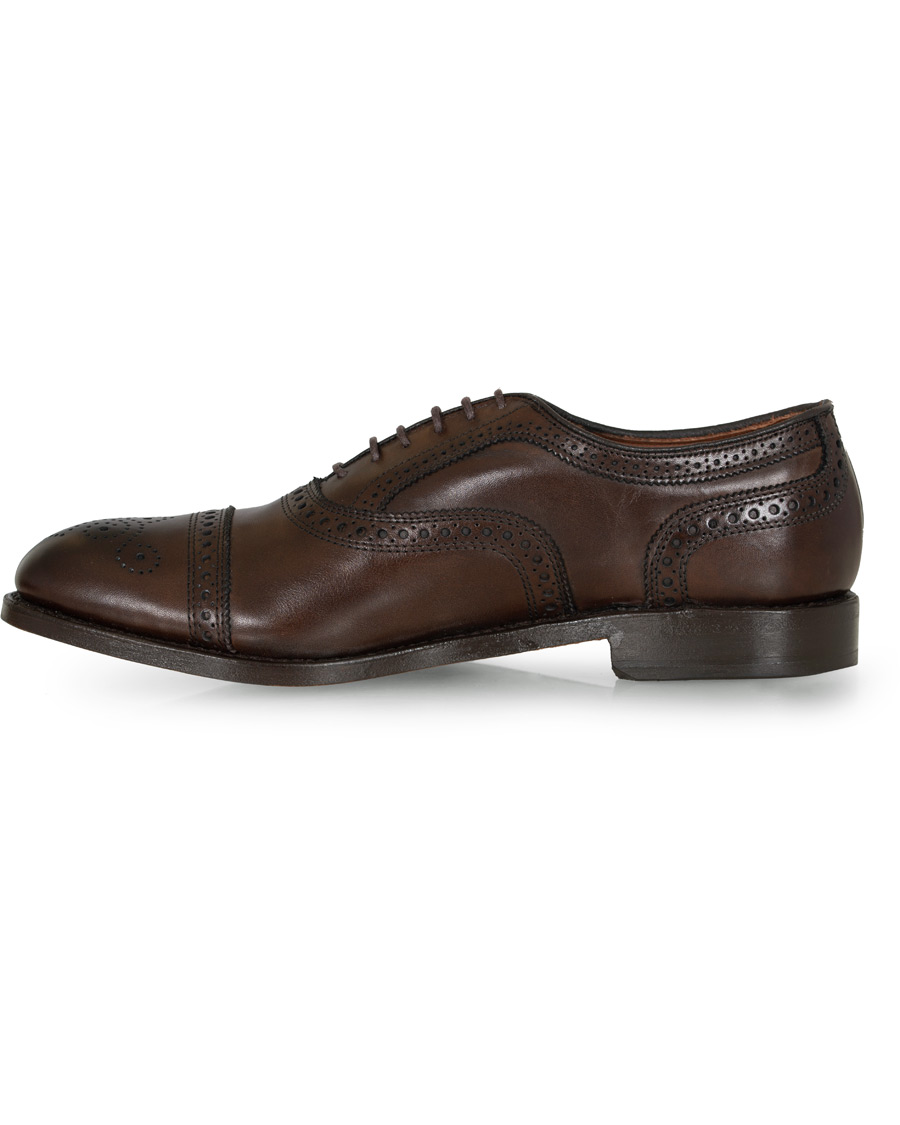 Hombres | Allen Edmonds Strand Brogue Dark Brown Calf | Allen Edmonds | Strand Brogue Dark Brown Calf