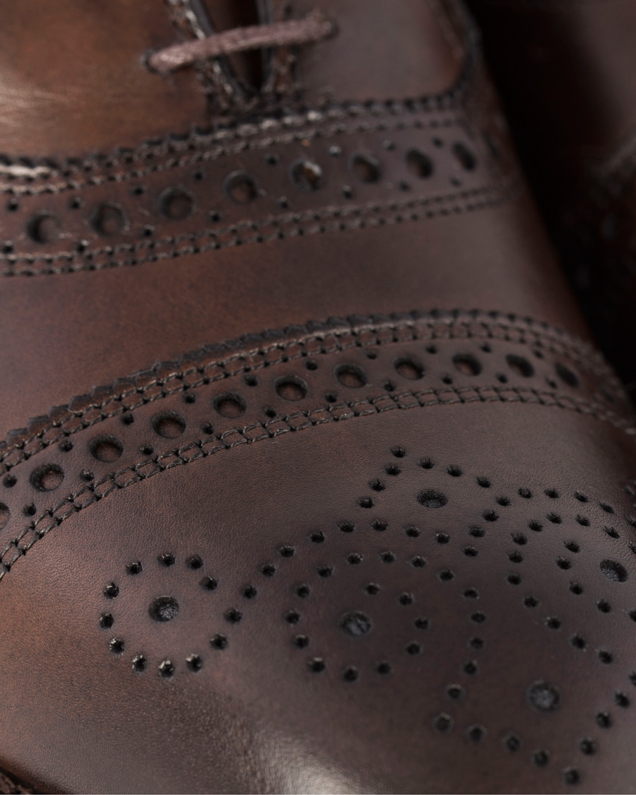 Hombres | Allen Edmonds Strand Brogue Dark Brown Calf | Allen Edmonds | Strand Brogue Dark Brown Calf