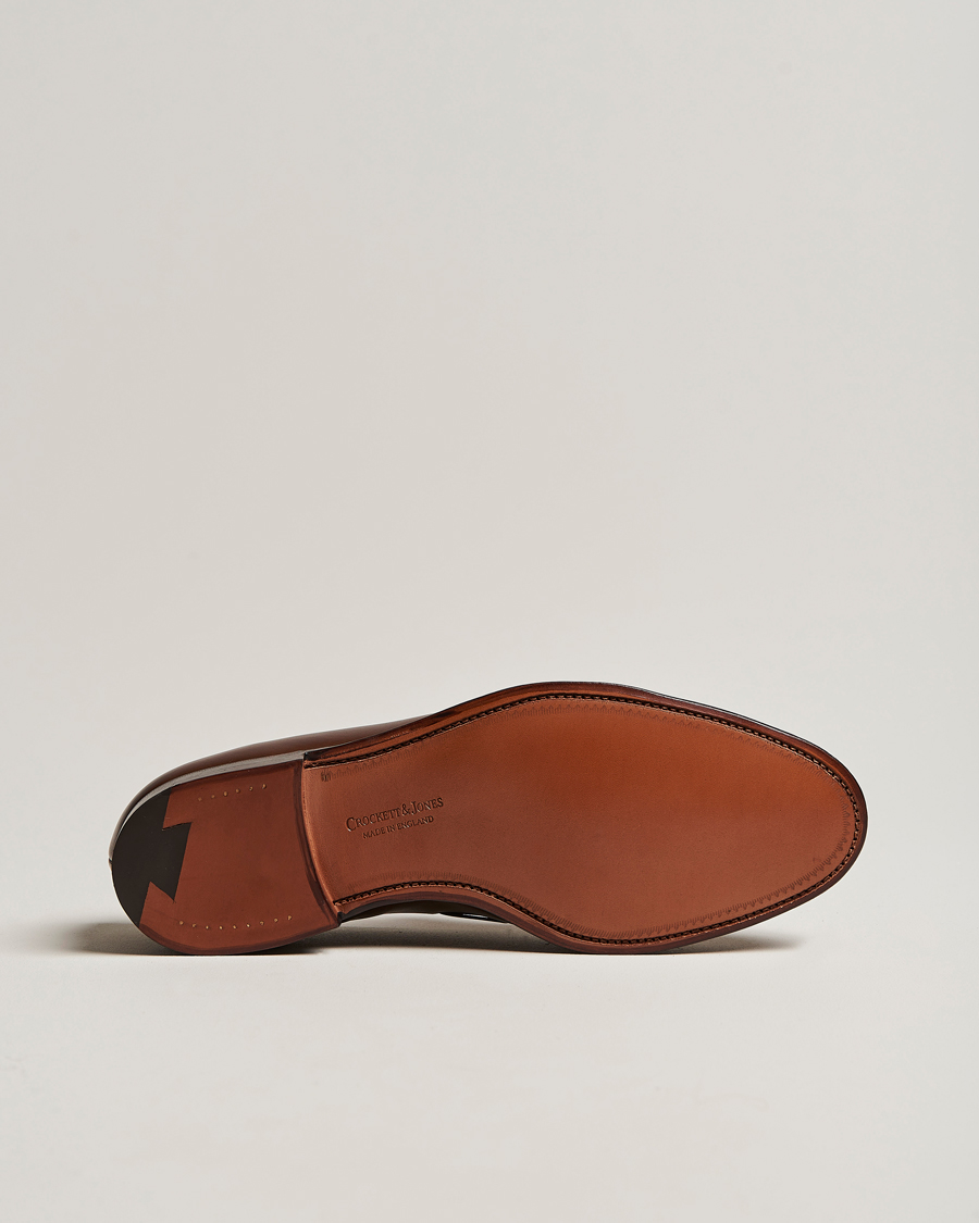 Hombres | Mocasines | Crockett & Jones | Cavendish Tassel Loafer Dark Brown Calf