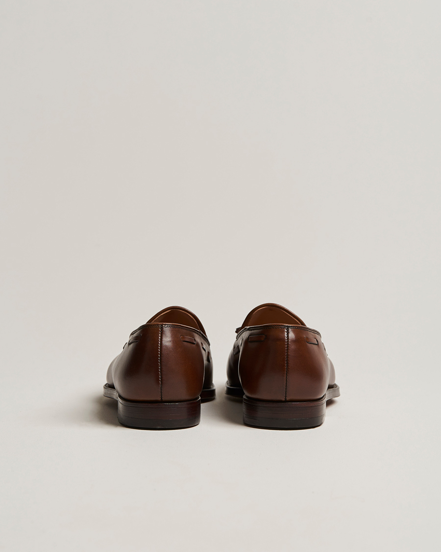 Hombres | Mocasines | Crockett & Jones | Cavendish Tassel Loafer Dark Brown Calf