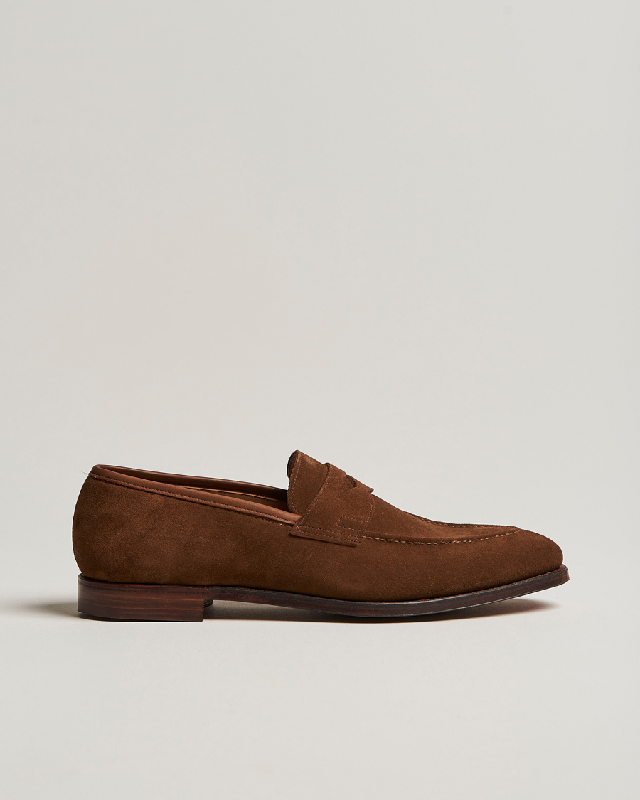 Hombres | Mocasines | Crockett & Jones | Sydney Loafer Snuff Suede