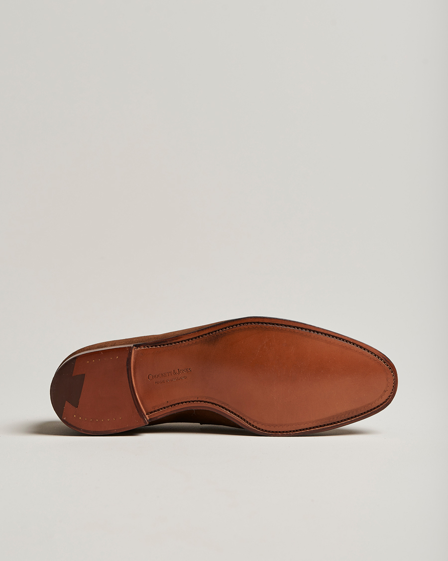 Hombres | Mocasines | Crockett & Jones | Sydney Loafer Snuff Suede