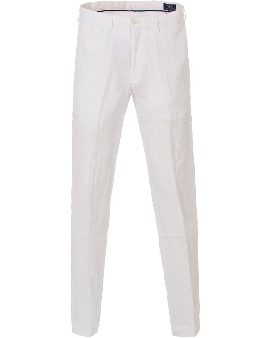 Hombres | Pantalones | Polo Ralph Lauren | Linen Trousers White