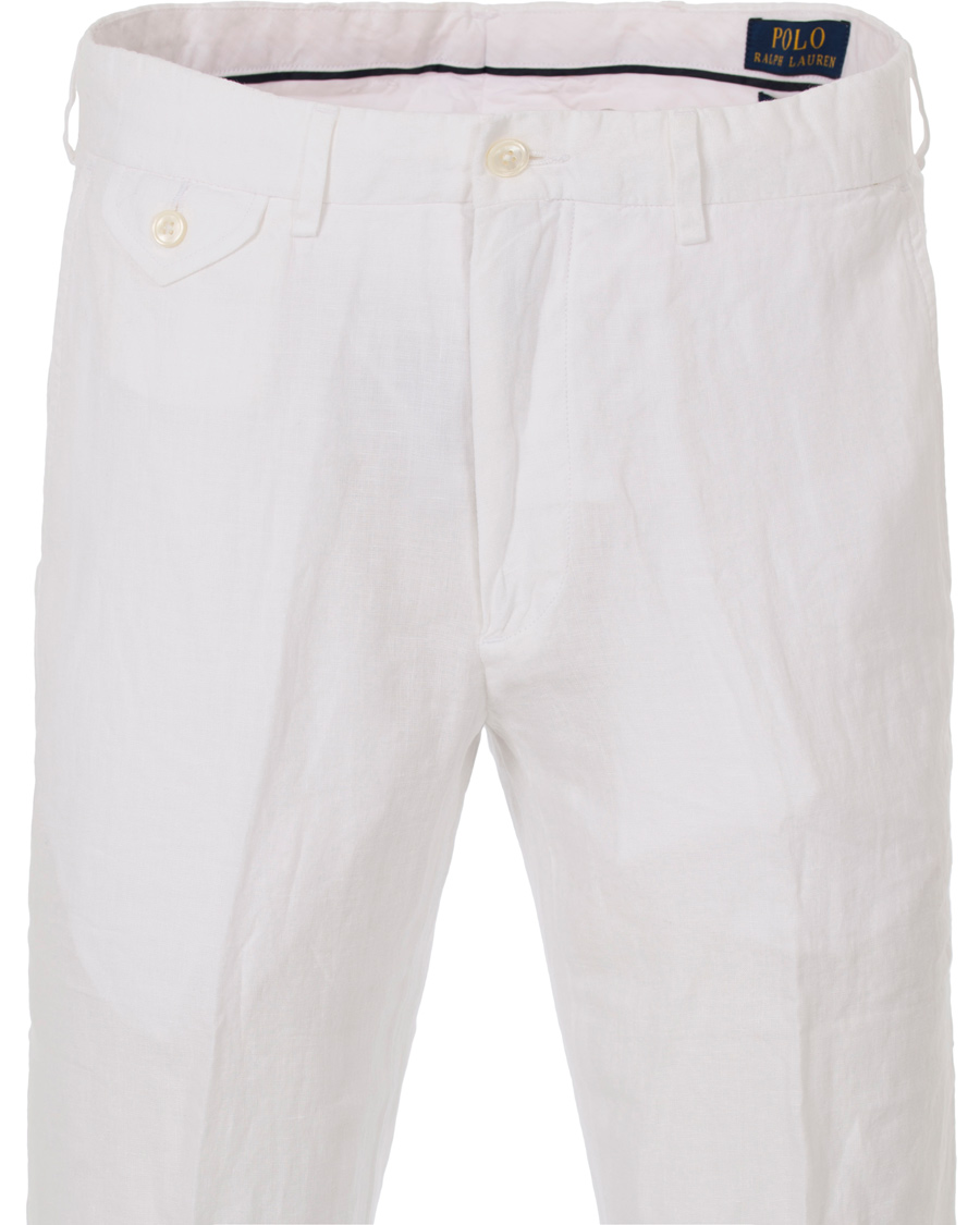 Hombres | Pantalones | Polo Ralph Lauren | Linen Trousers White