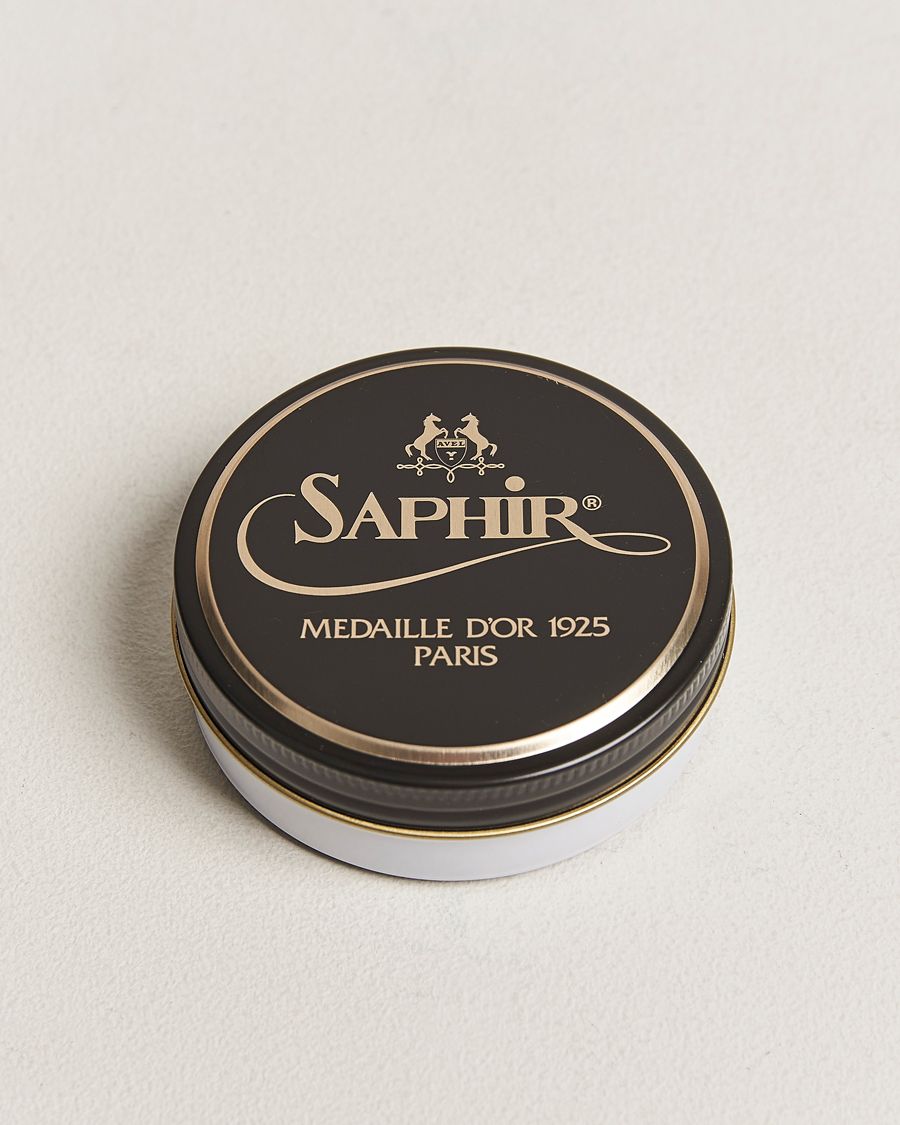 Hombres | Cuidado del calzado | Saphir Medaille d'Or | Pate De Lux 50 ml Neutral