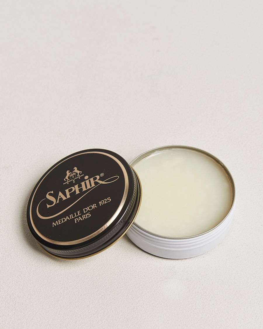Hombres | Cuidado del calzado | Saphir Medaille d'Or | Pate De Lux 50 ml Neutral